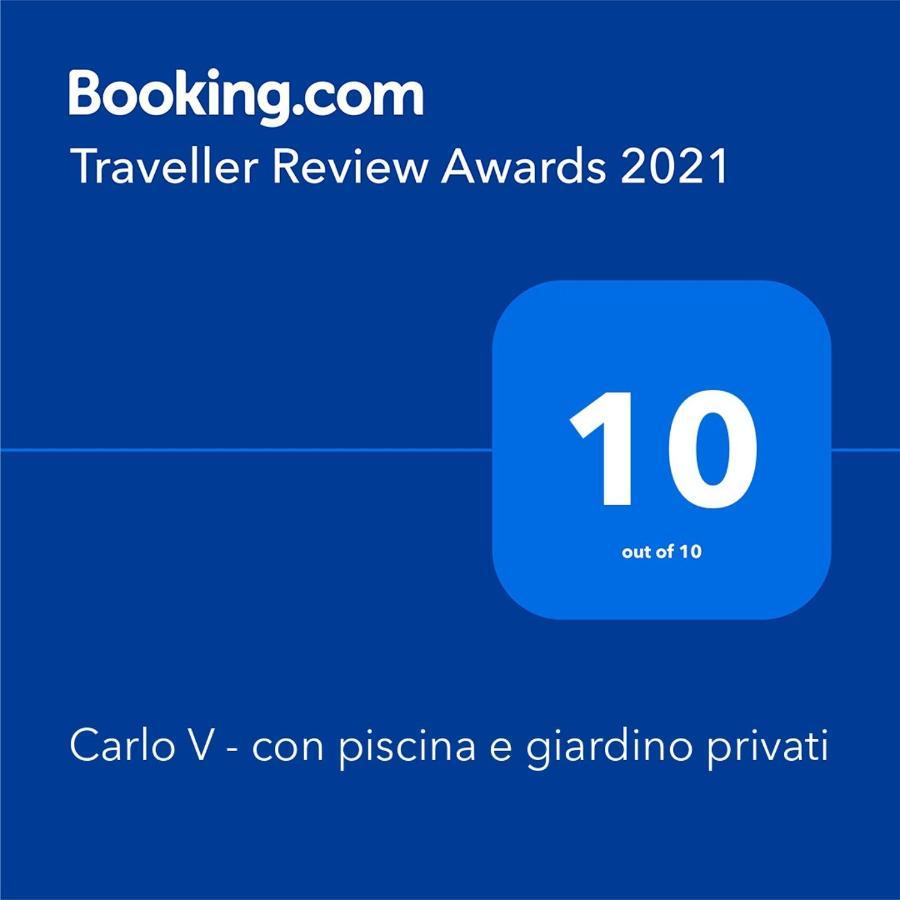 Апартаменты Carlo V - Con Piscina E Giardino Privati Лечче Экстерьер фото